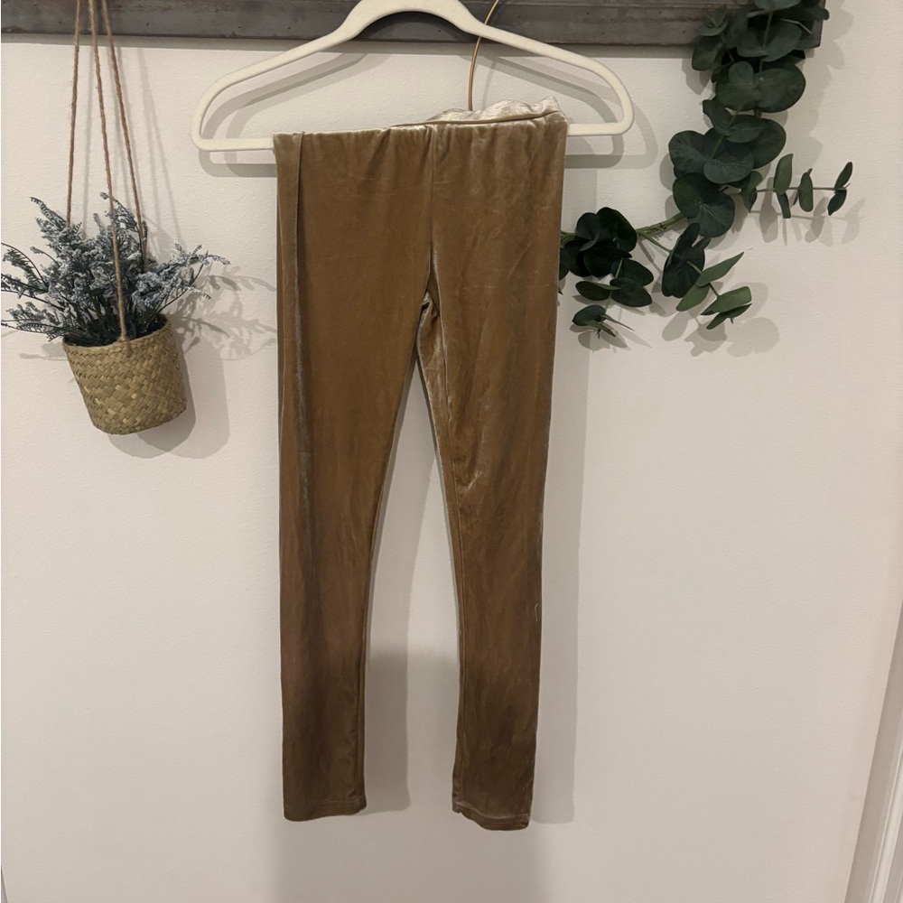 Joyfolie Tan Leggings Comfortable Versatile